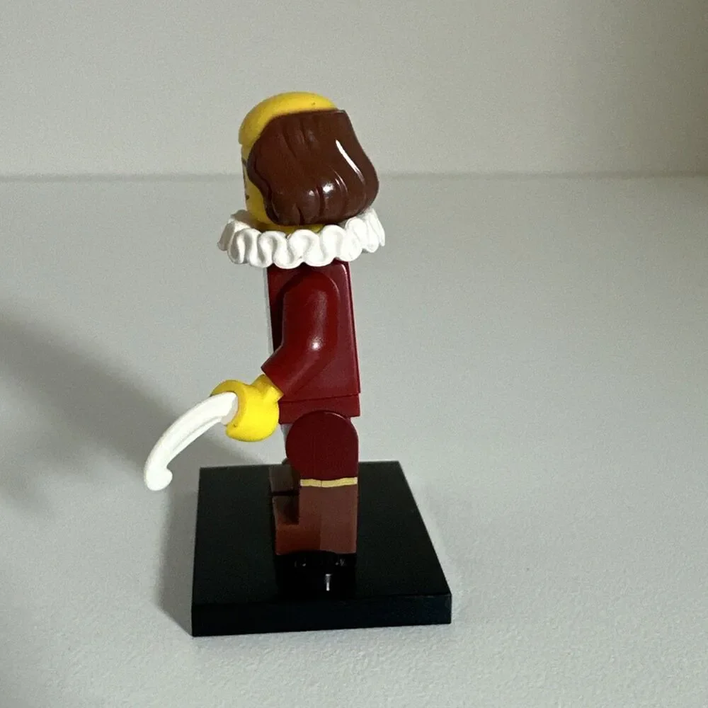 Collectible Lego Minifigure William Shakespeare 71004 The Lego Movie Series 1